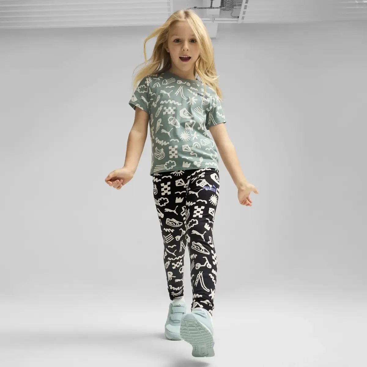 Puma SANDY ADVENTURES Leggings Siyah Unisex Tayt