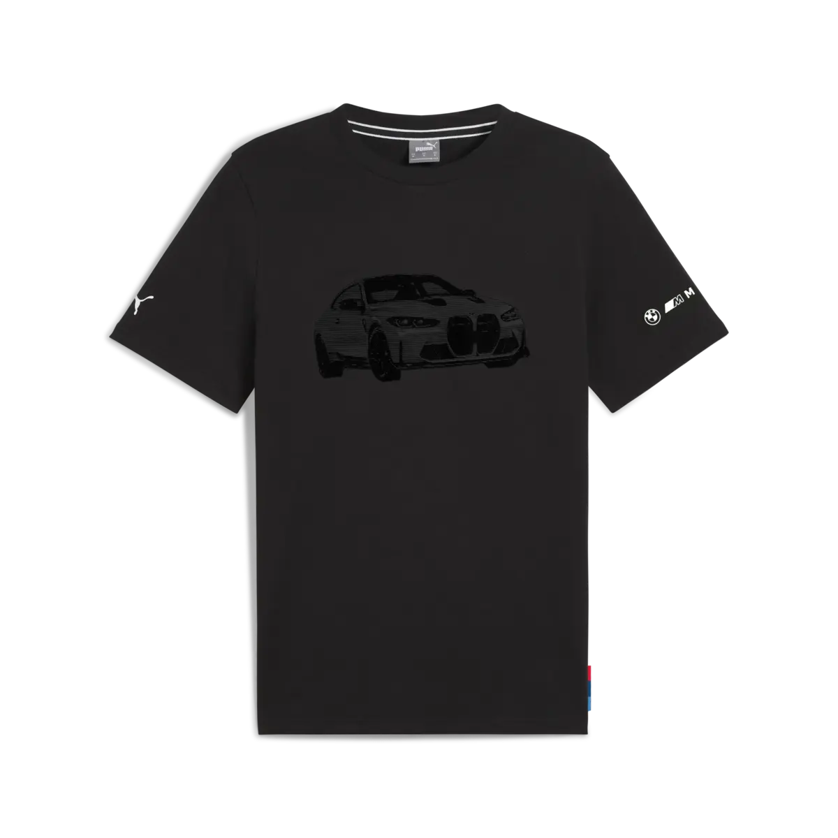 Puma BMW MMS ESS GRAPHIC TEE Siyah Erkek T-Shirt & Polo