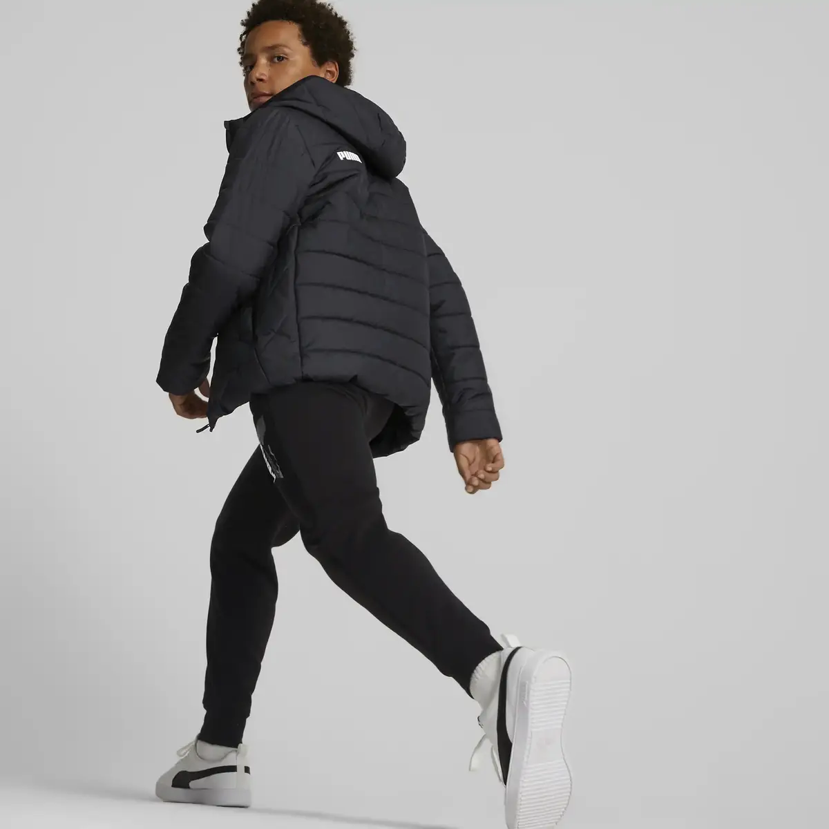 Puma ESS Padded Jacket Siyah Erkek Mont