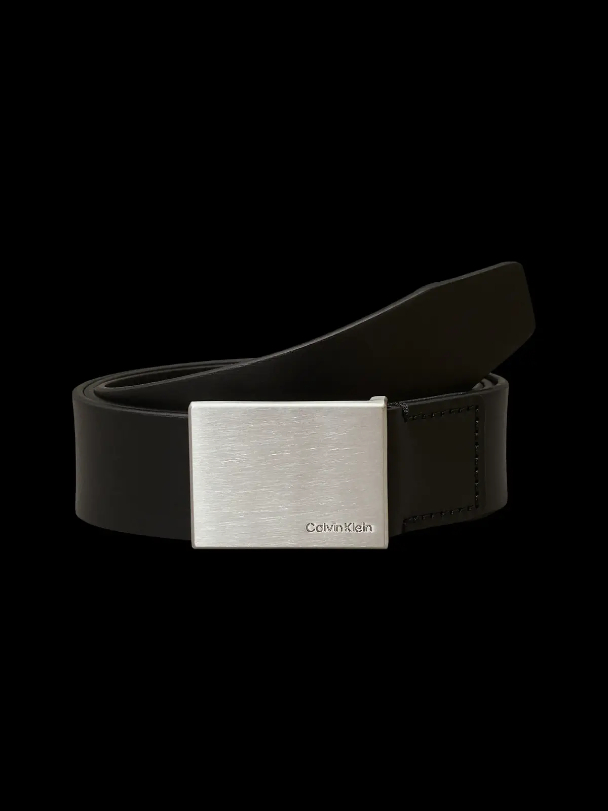 Calvin Klein FORMAL PLAQUE BELT 3, 001 Siyah Erkek Kemer