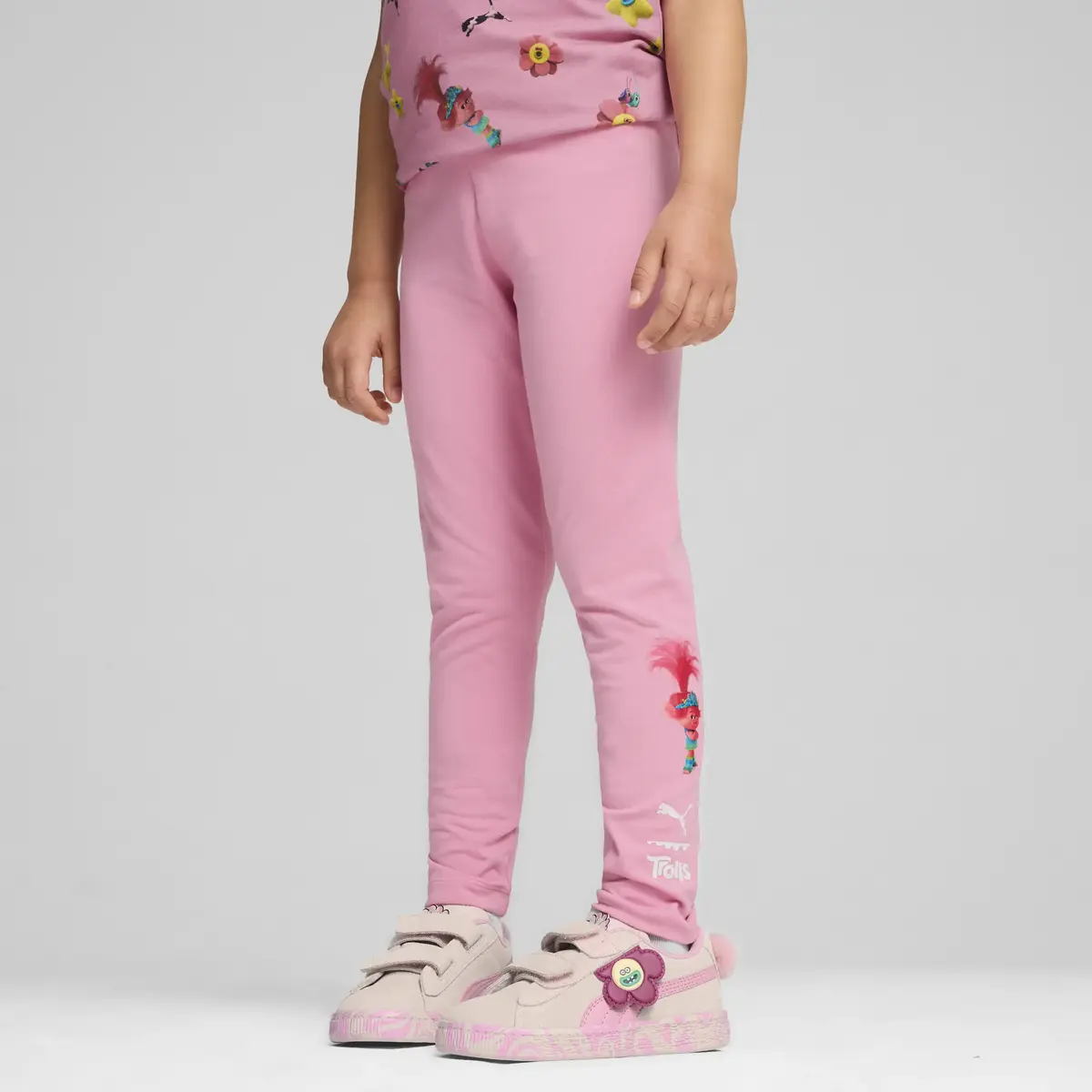 Puma X TROLLS Leggings Pembe Kız Çocuk Tayt