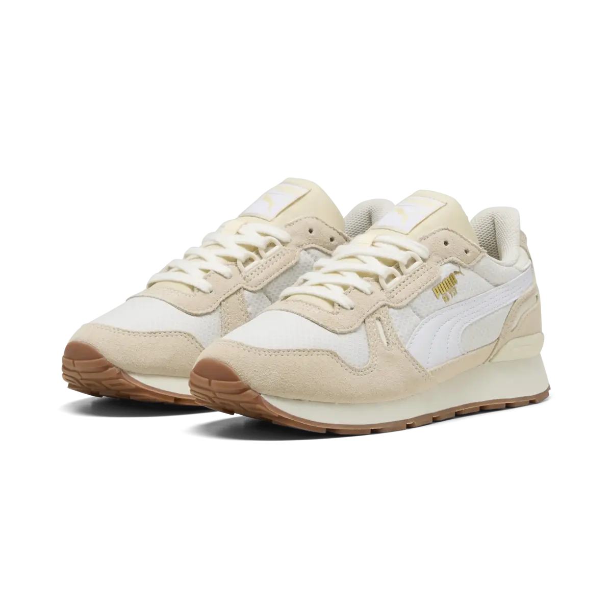 Puma RX 737 Mesh Wns Krem Kadın Spor Ayakkabı & Sneaker