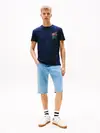 Tommy Hilfiger TJM REG TWISTED SIGN, C1G Lacivert Erkek T-Shirt & Polo