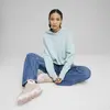 Puma INFUSE Relaxed Hoodie TR Açık Mavi Kadın Sweatshirt