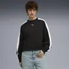 Puma T7 Over-Oversized Crew Siyah Kadın Sweatshirt