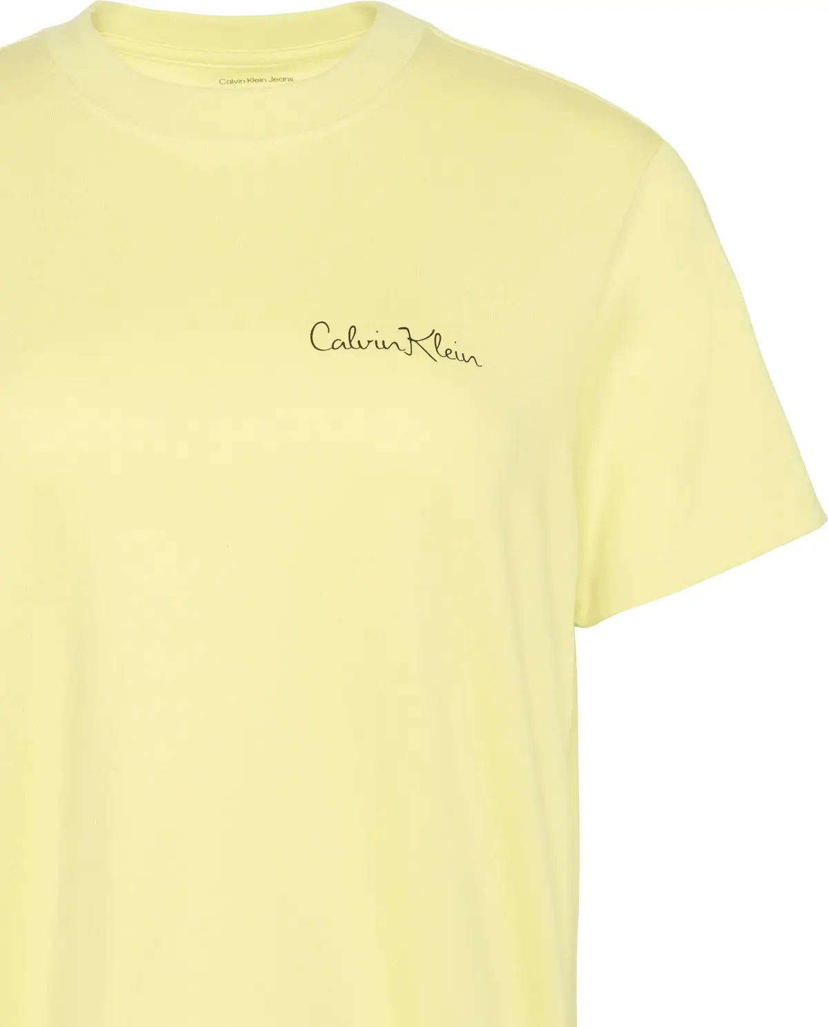 Calvin Klein SS CLASSIC GRAPHIC TEE Kadın Sarı T-Shirt