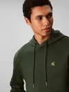 Calvin Klein LS EU 350TERRY MONOG, LLG Yeşil Erkek Hoodie