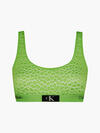 Calvin Klein UNLINED BRALETTE Kadın Yeşil Bralet