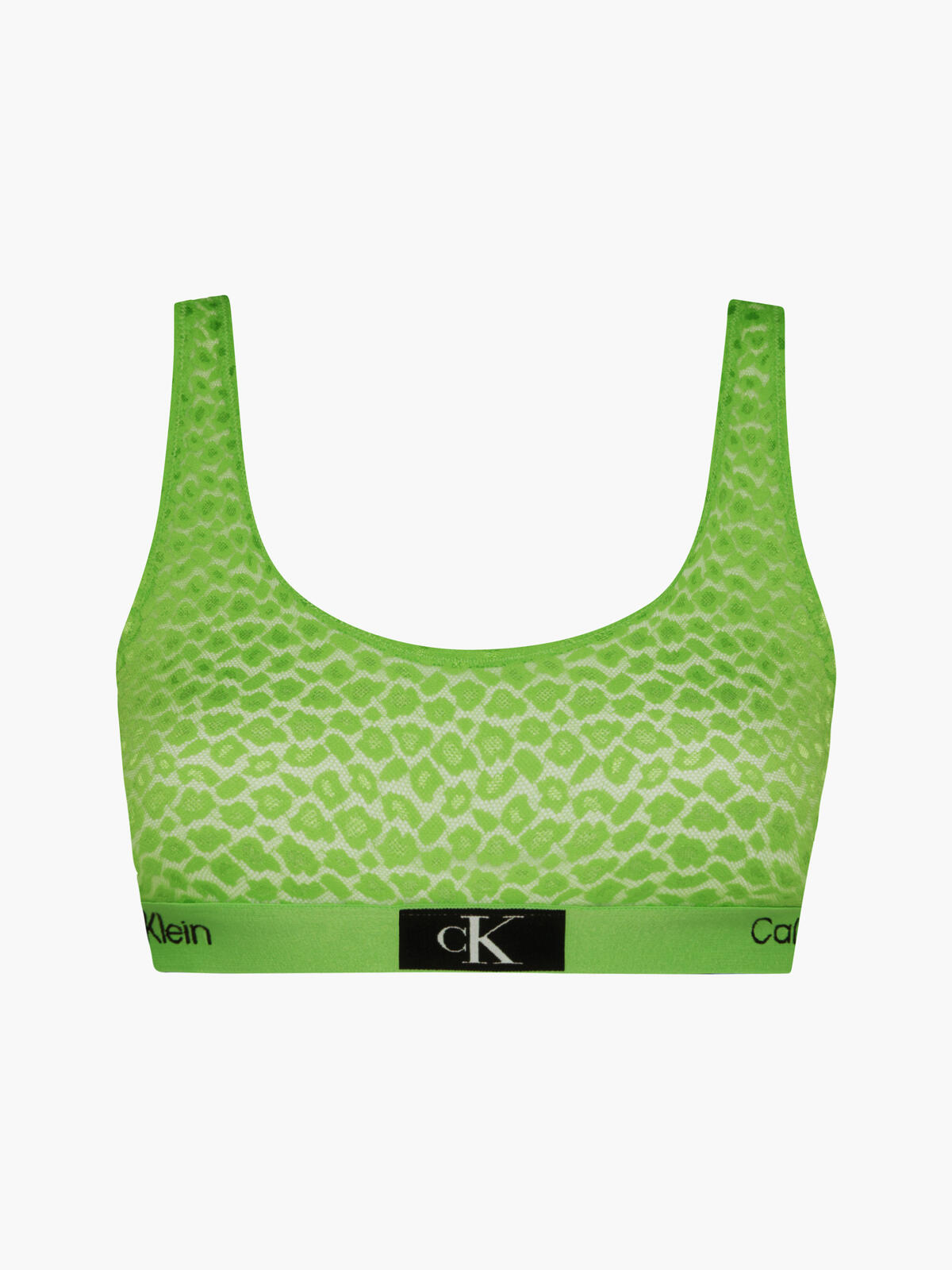 Calvin Klein UNLINED BRALETTE Kadın Yeşil Bralet