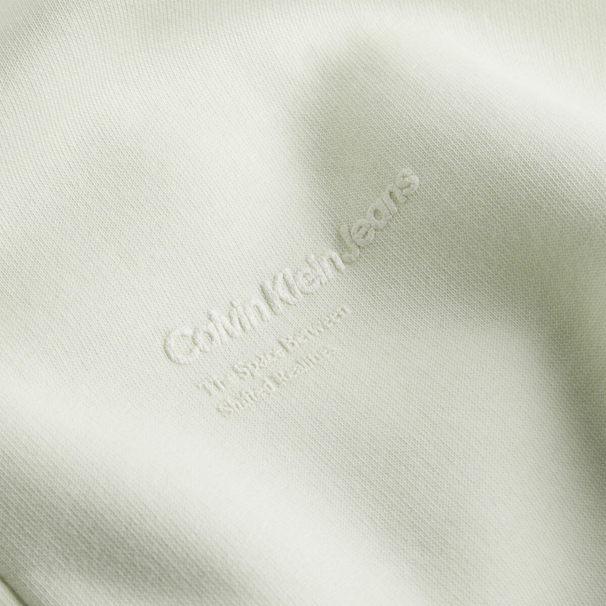 Calvin Klein BACK GALAXY AW ZIP T Kadın Yeşil Fermuarlı Ceket