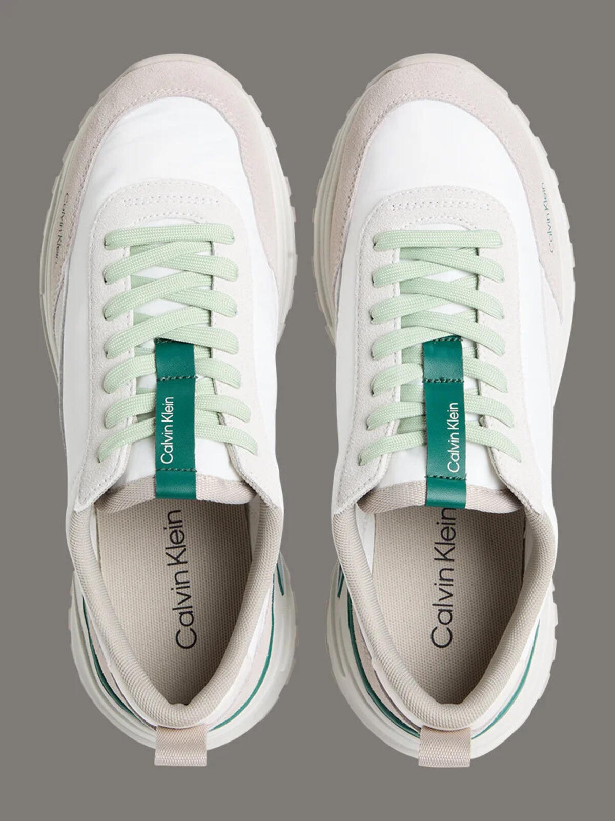 Calvin Klein HIKE RUNNER CASUAL Beyaz Erkek Günlük Spor Ayakkabı