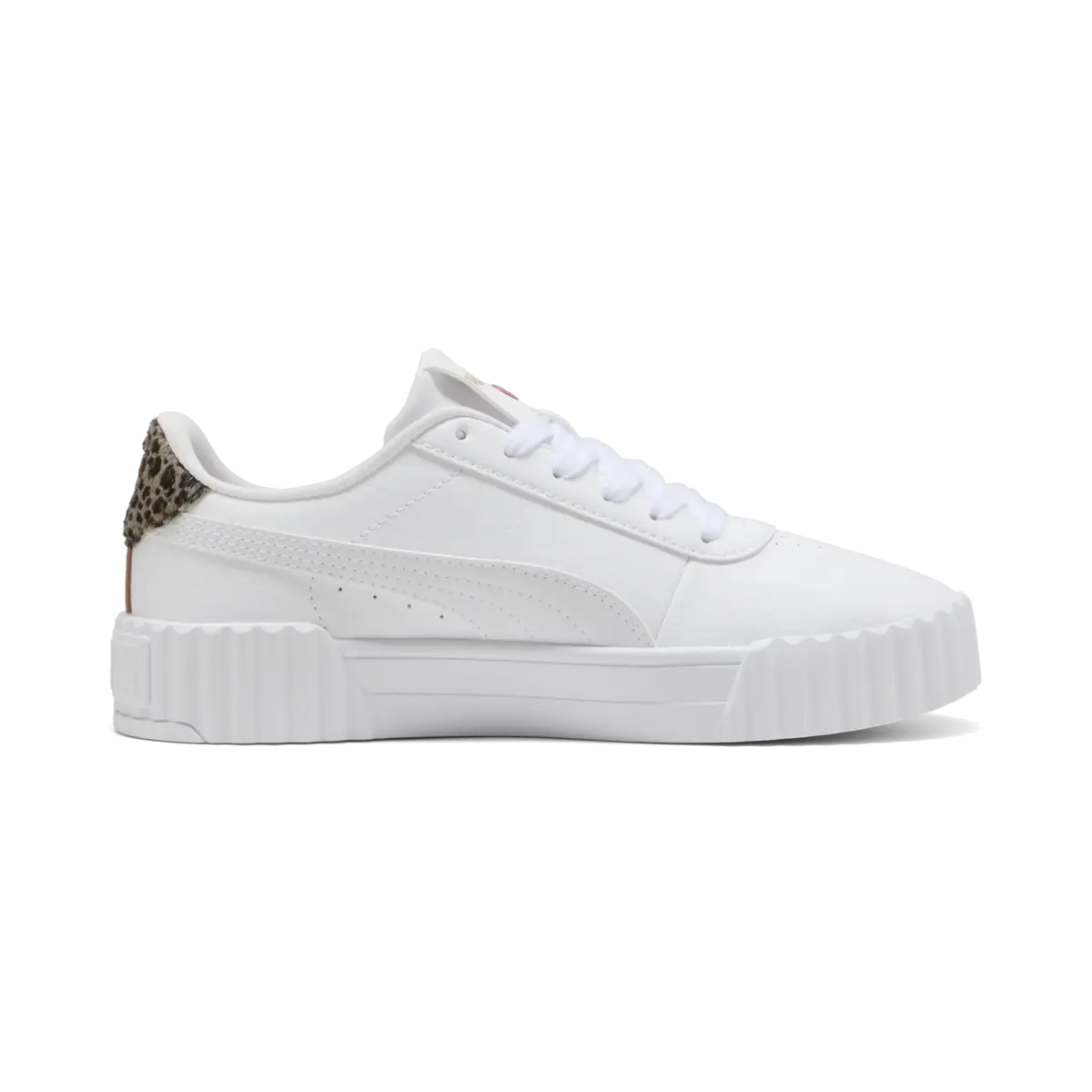 Puma Carina 3.0 Animal Flair Beyaz Kadın Spor Ayakkabı