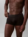 Calvin Klein LOW RISE TRUNK 3PK Siyah Erkek 3lü Boxer Set