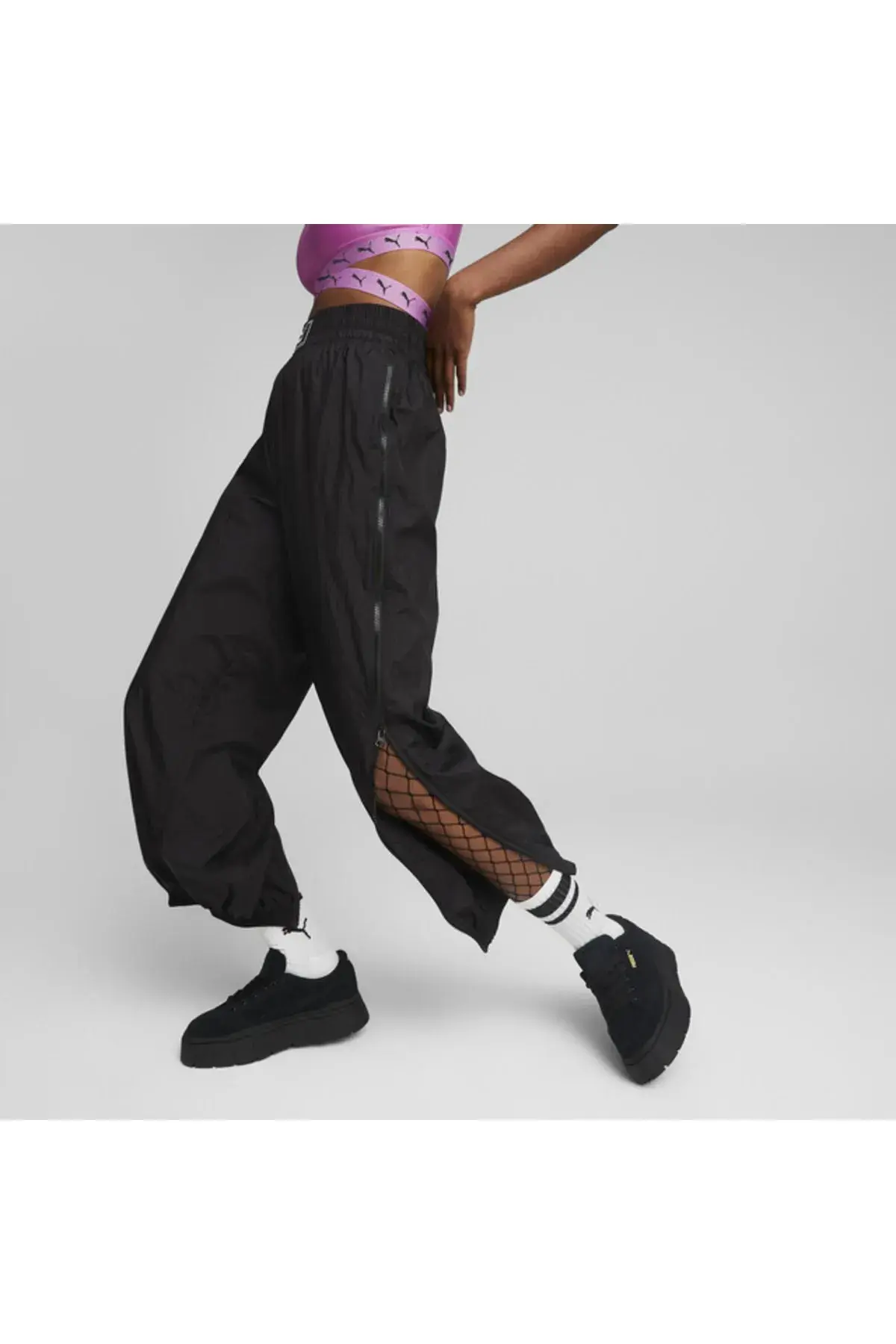 Puma Dare To Woven Pants Siyah Kadın Eşofman Altı