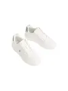 Calvin Klein CHUNKY CUPSOLE LACEU Beyaz Kadın Deri Sneaker