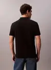 Calvin Klein SS CASUAL PIQUE CLASSIC POLO Siyah Erkek Polo T-Shirt