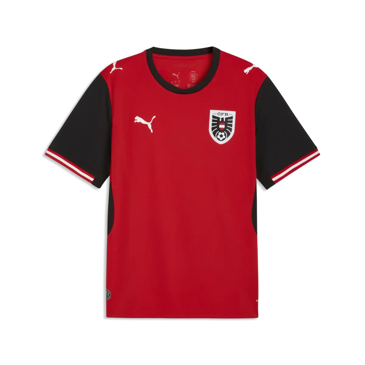 Puma ÖFB Home Jersey Replica Kırmızı Erkek Forma