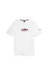 Puma Ferrari Race Graphic Tee 1 Beyaz Erkek T-Shirt