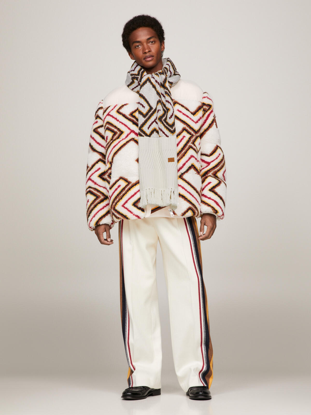 Tommy Hilfiger TH X P SCARF Kadın Bej Eşarp