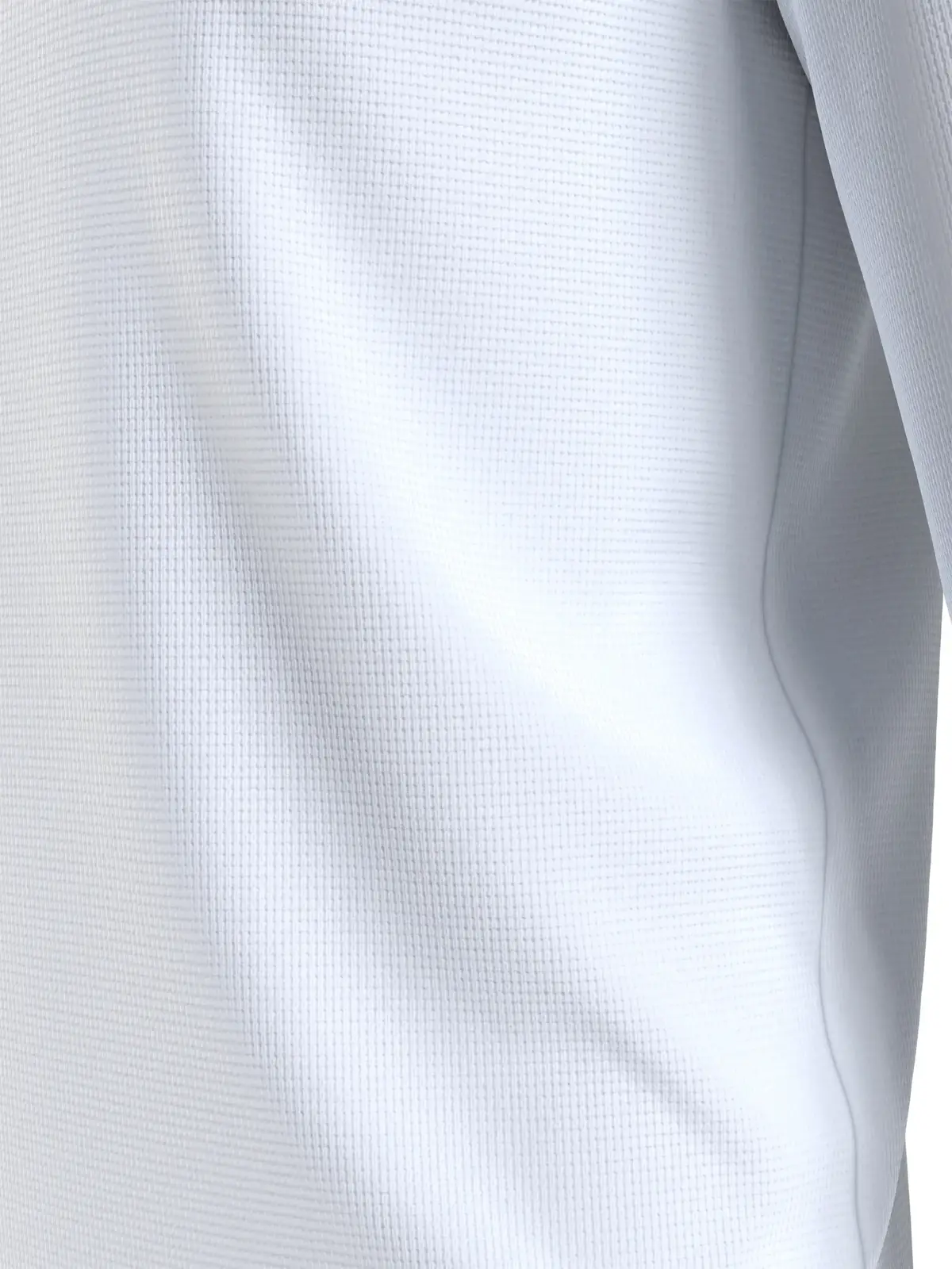 Calvin Klein MONOLOGO BADGE WAFFL Erkek Beyaz T-Shirt