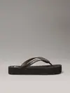 Calvin Klein BEACH SANDAL FLATFOR, BEH Siyah Kadın Terlik