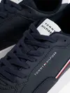 Tommy Hilfiger TH BASKET CORE STRIP Siyah Erkek Günlük Spor Ayakkabı