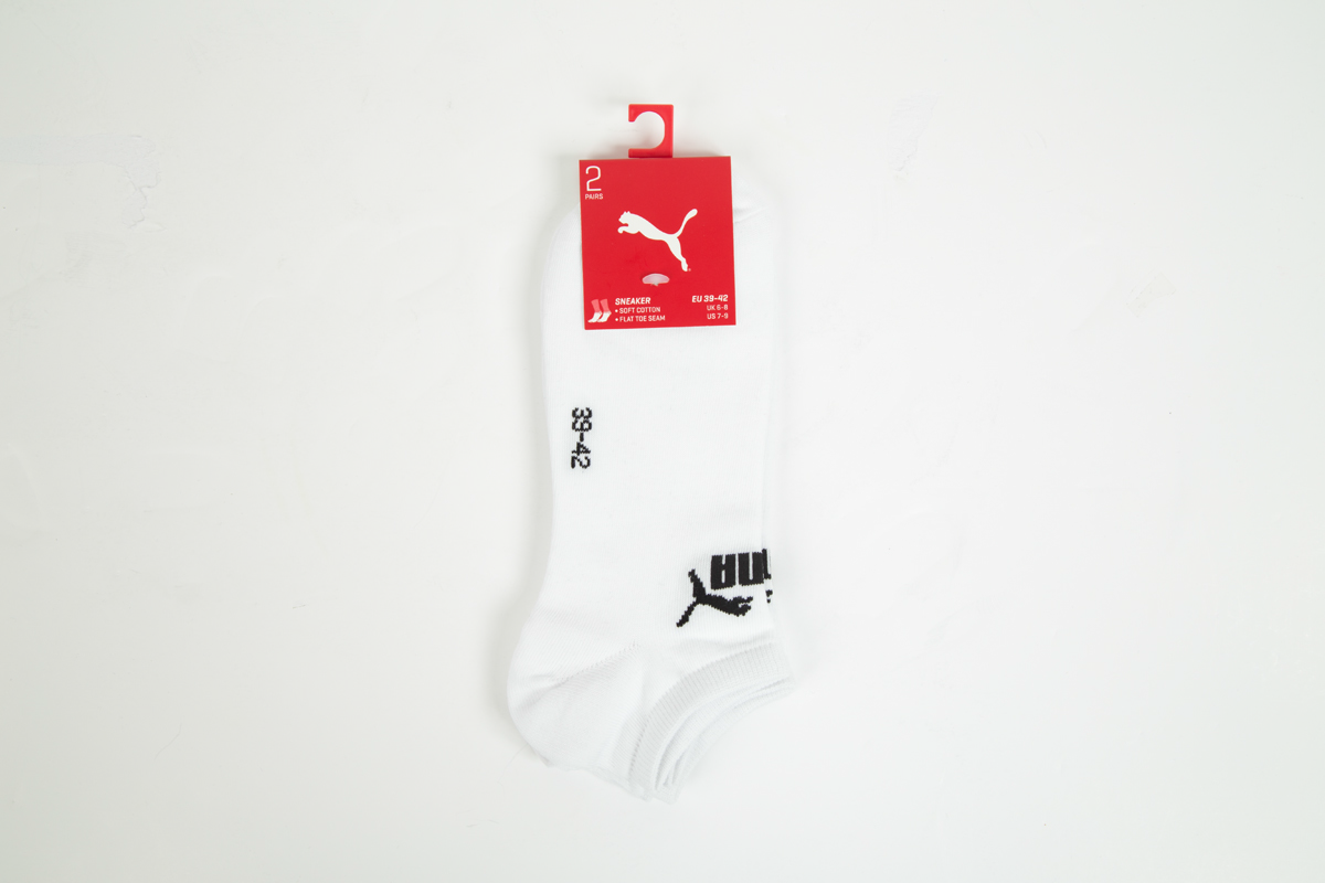 Puma PUMA UNISEX SNEAKER 2P Beyaz Unisex Çorap