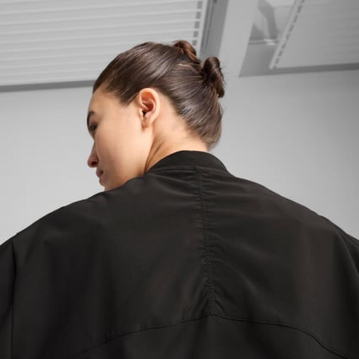 Puma MOVE FASHION JACKET Siyah Kadın Fermuarlı Ceket