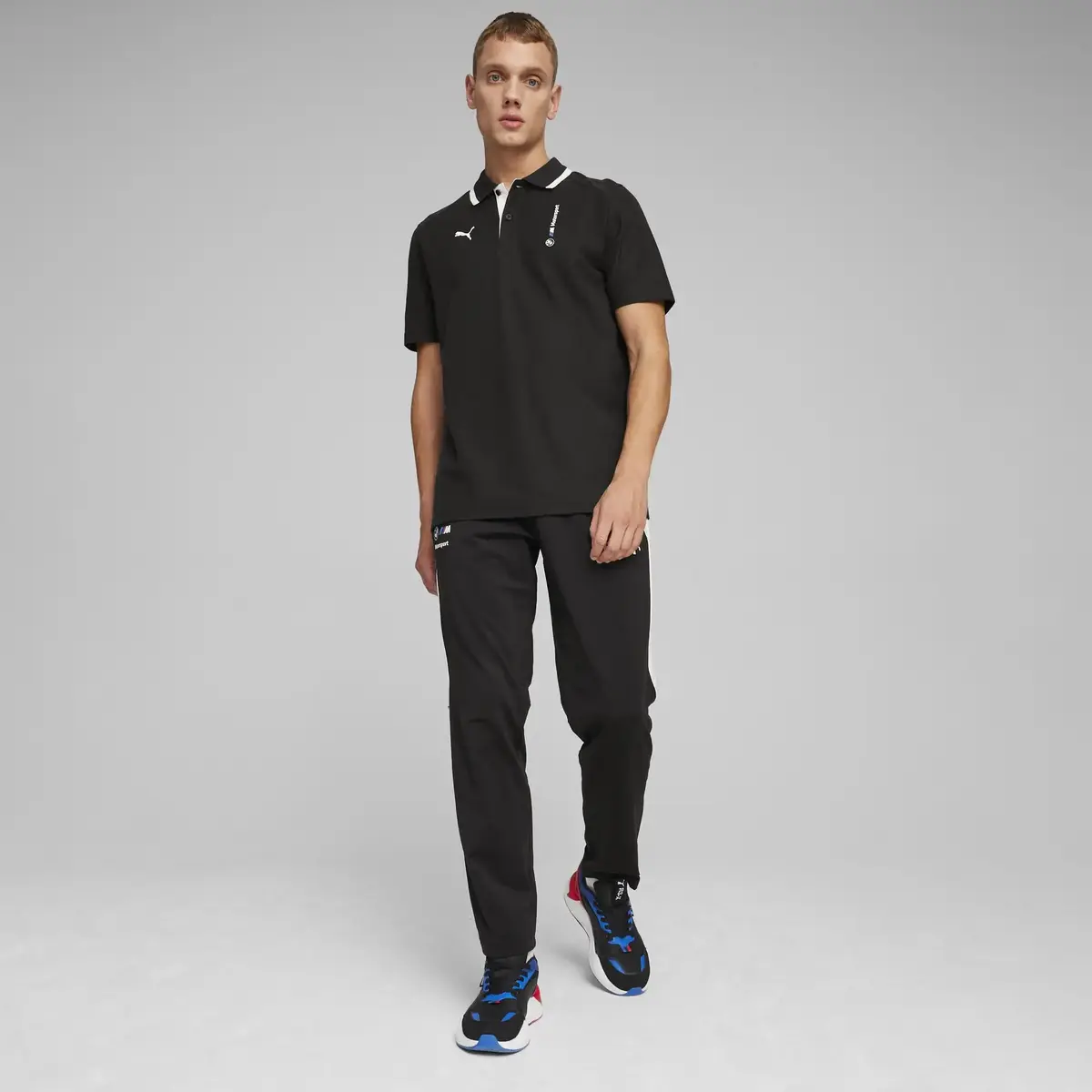 Puma BMW MMS Polo Siyah Erkek T-Shirt