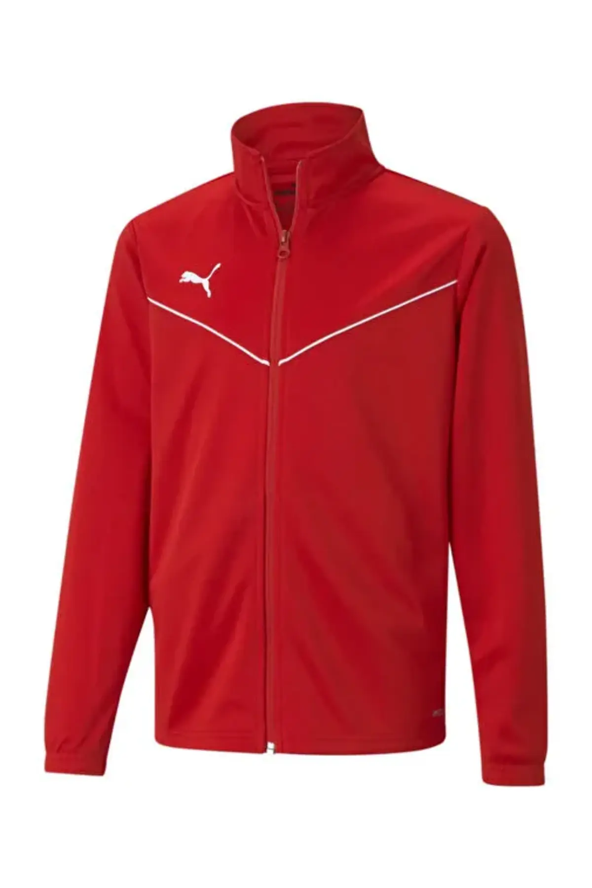 Puma teamRISE Trg Poly Jacket Kırmızı Erkek Fermuarlı Ceket