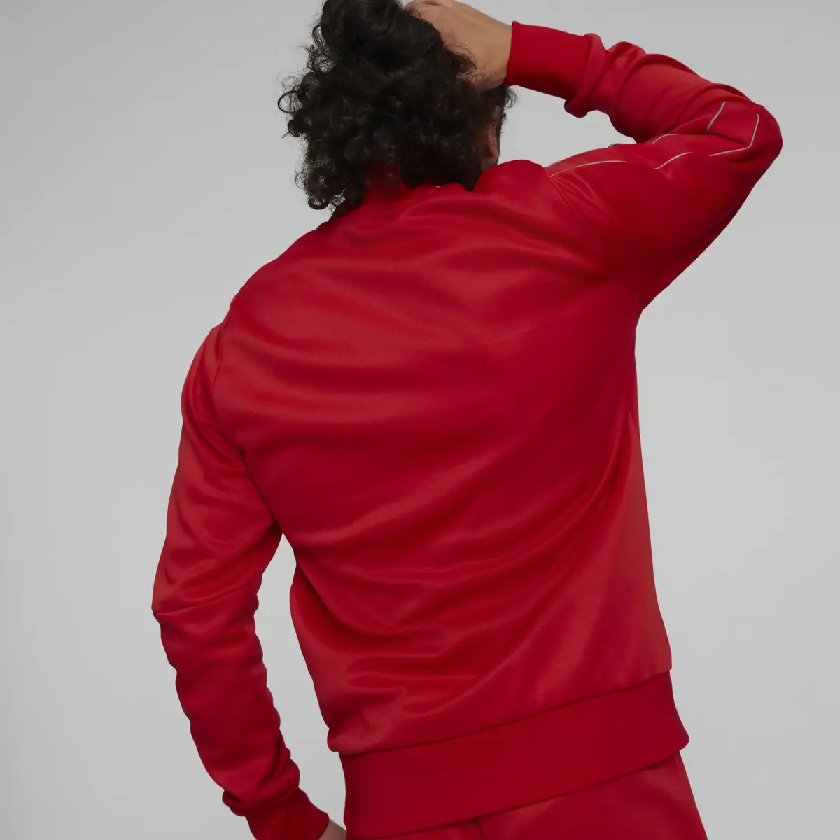 Puma Ferrari Style Mt7 Track Jkt Kırmızı Erkek Fermuarlı Ceket