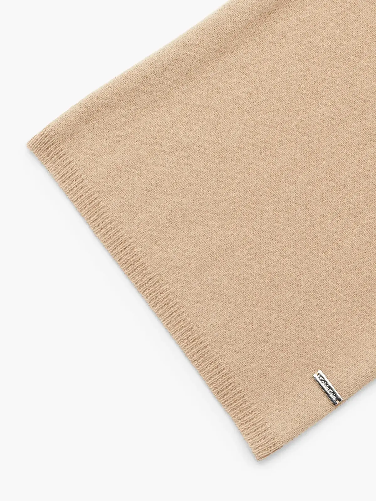 Calvin Klein CASHMERE KNITS SCARF Kadın Bej Eşarp