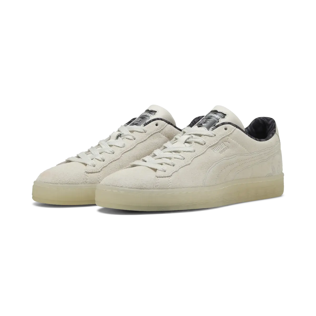 Puma Suede CASPER Krem Erkek Spor Ayakkabı