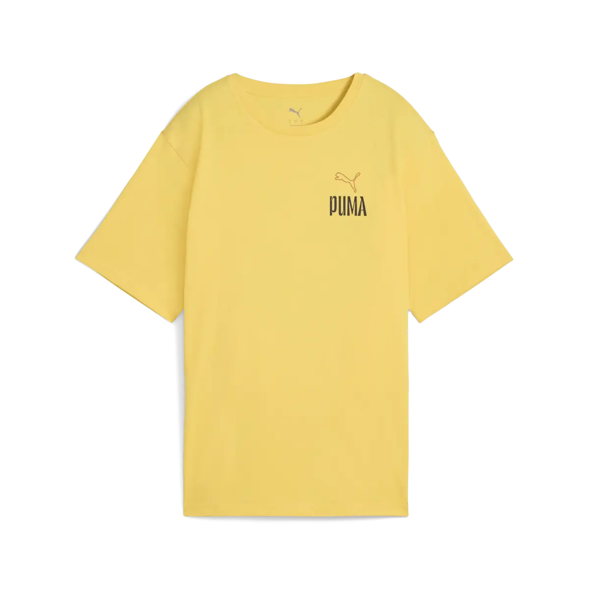 PUMA WARDROBE ESS Graphic Tee Sarı Kadın T-Shirt