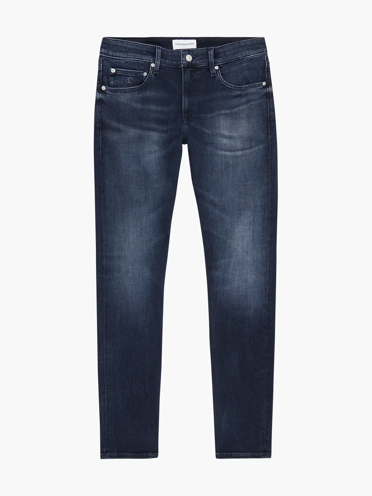 Calvin Klein SLIM Erkek mavi Kot Pantolon