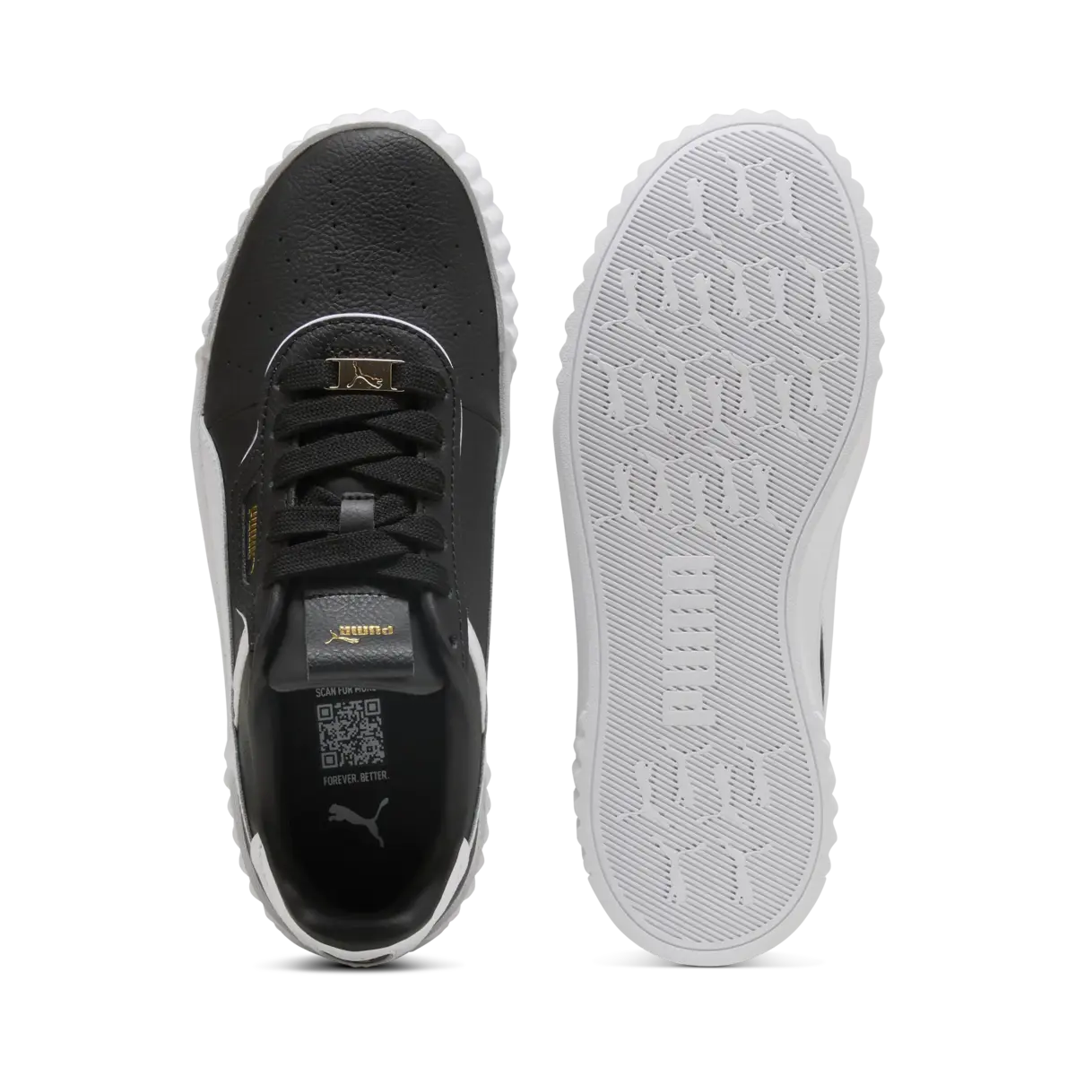PUMA Carina 3.0 Luxe Siyah Kadın Günlük Spor Ayakkabı