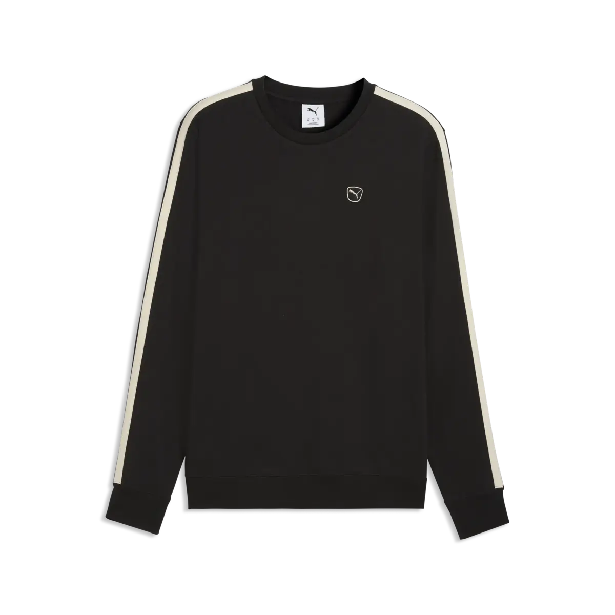 Puma ESS ELEVATED Crew TR TK Siyah Erkek Sweatshirt
