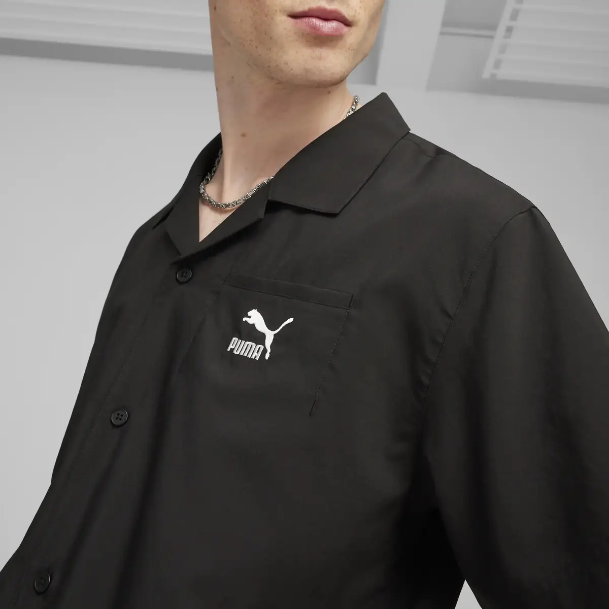 Puma CLASSICS Shirt Siyah Erkek Eşofman Altı