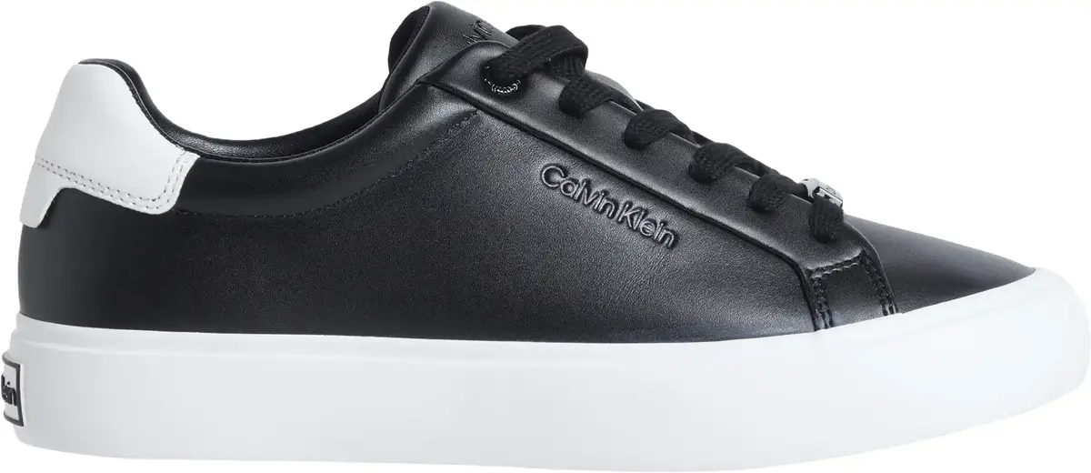Calvin Klein VULC LACE UP, 0GJ Siyah Kadın Spor Ayakkabı & Sneaker