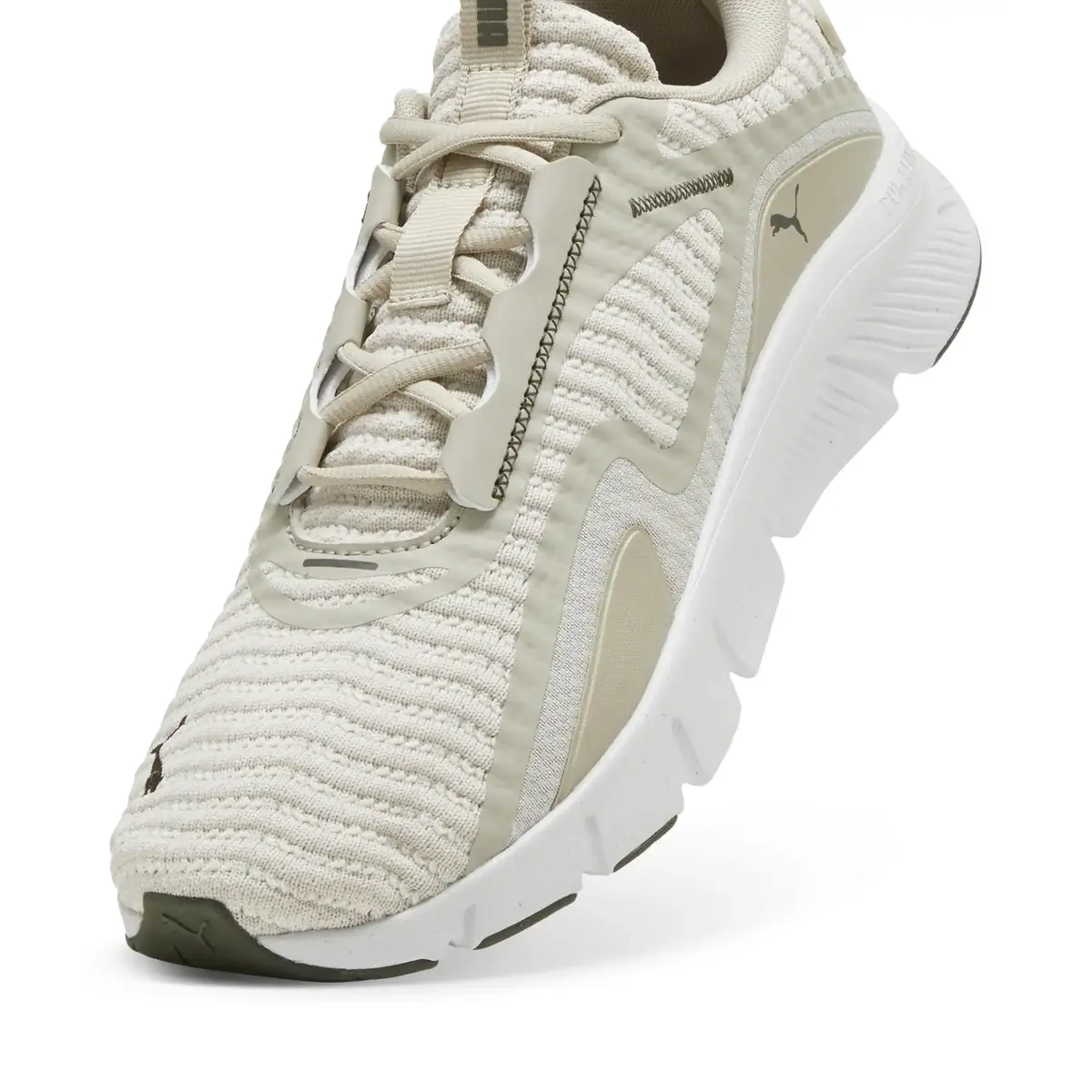 Puma FlexFocus Lite Better Knit Bej Erkek Yürüyüş ve Koşu Ayakkabısı