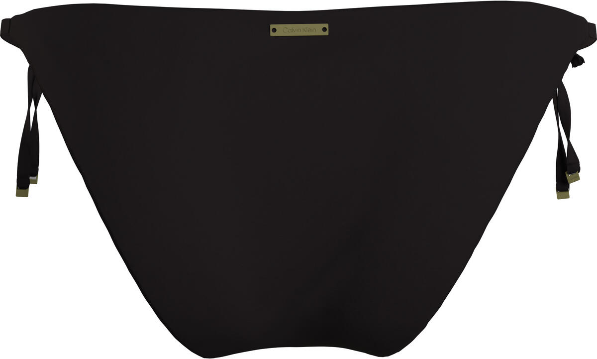 Calvin Klein STRING SIDE TIE Kadın Siyah Bikini Altı