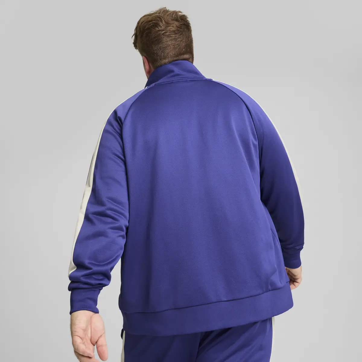 Puma T7 ICONIC Track Jacket Mor Erkek Fermuarlı Ceket