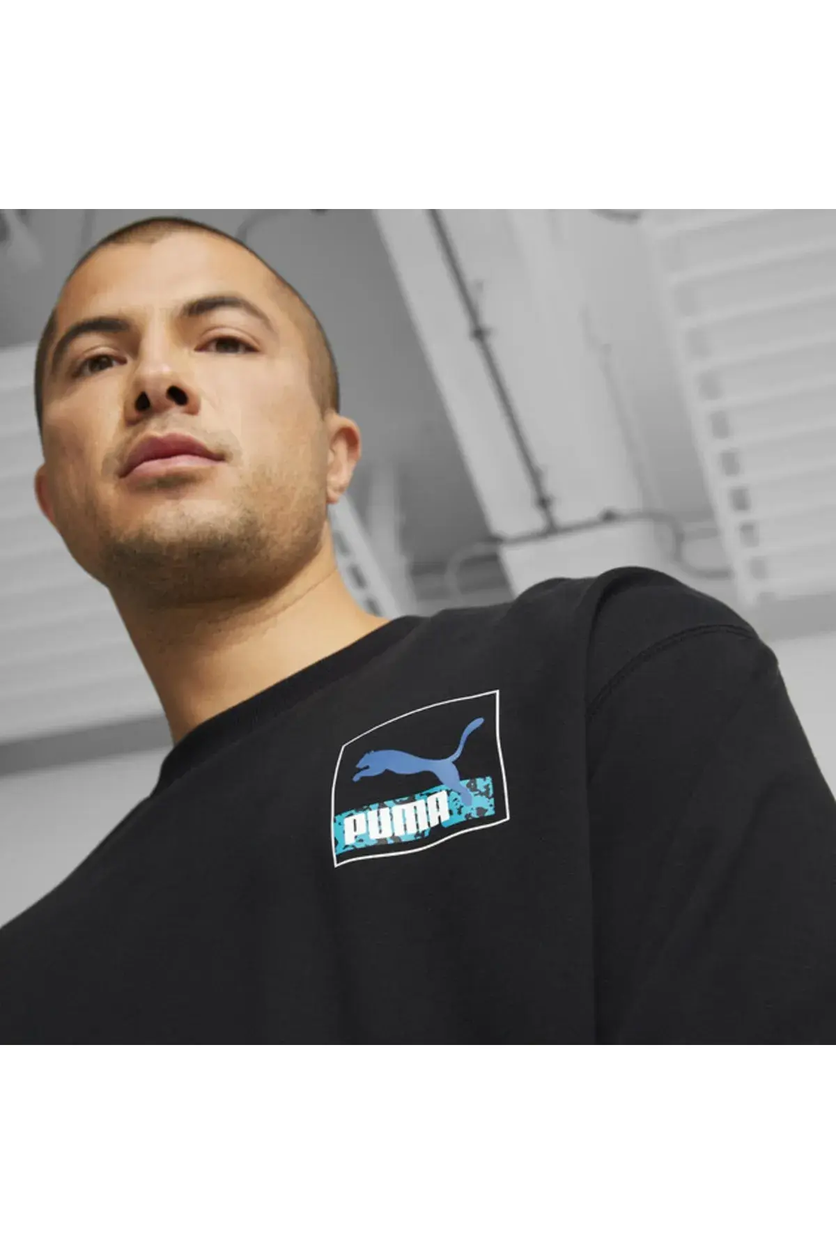 Puma Brand Love Crew Tr Siyah Erkek Sweatshirt