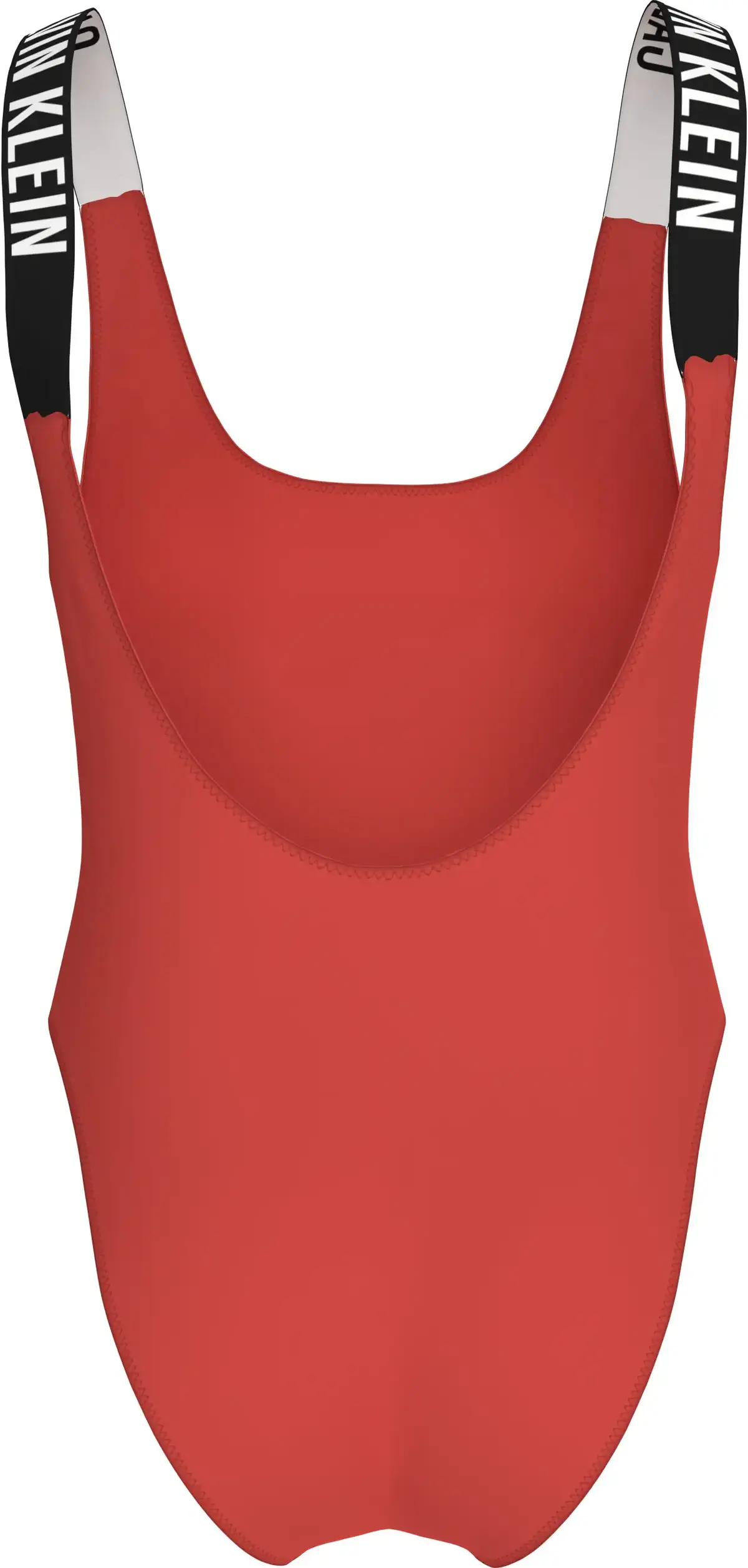 Calvin Klein SCOOP BACK ONE PIECE, XM8 Kırmızı Kadın Mayo