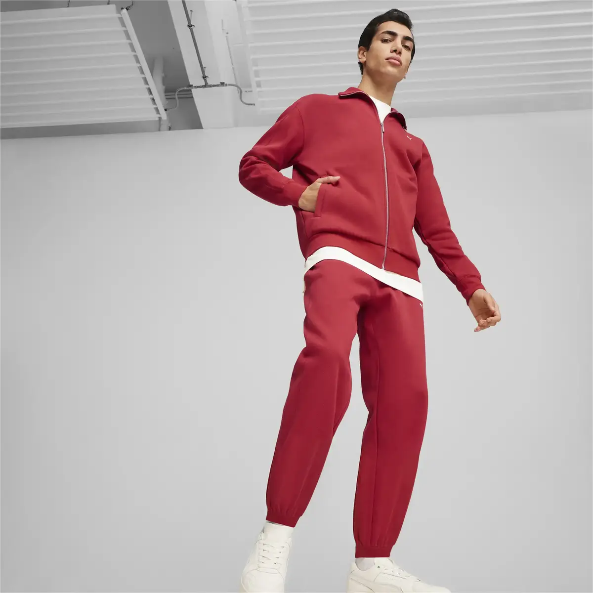Puma MMQ T7 Track Jacket Kırmızı Erkek Ceket