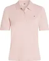 Tommy Hilfiger 1985 REG PIQUE POLO, TQN Pembe Kadın T-Shirt & Polo