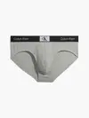 Calvin Klein HIP BRIEF Erkek Gri Slip