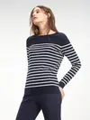 Tommy Hilfiger HERITAGE BOAT NECK S Kadın Siyah Kazak