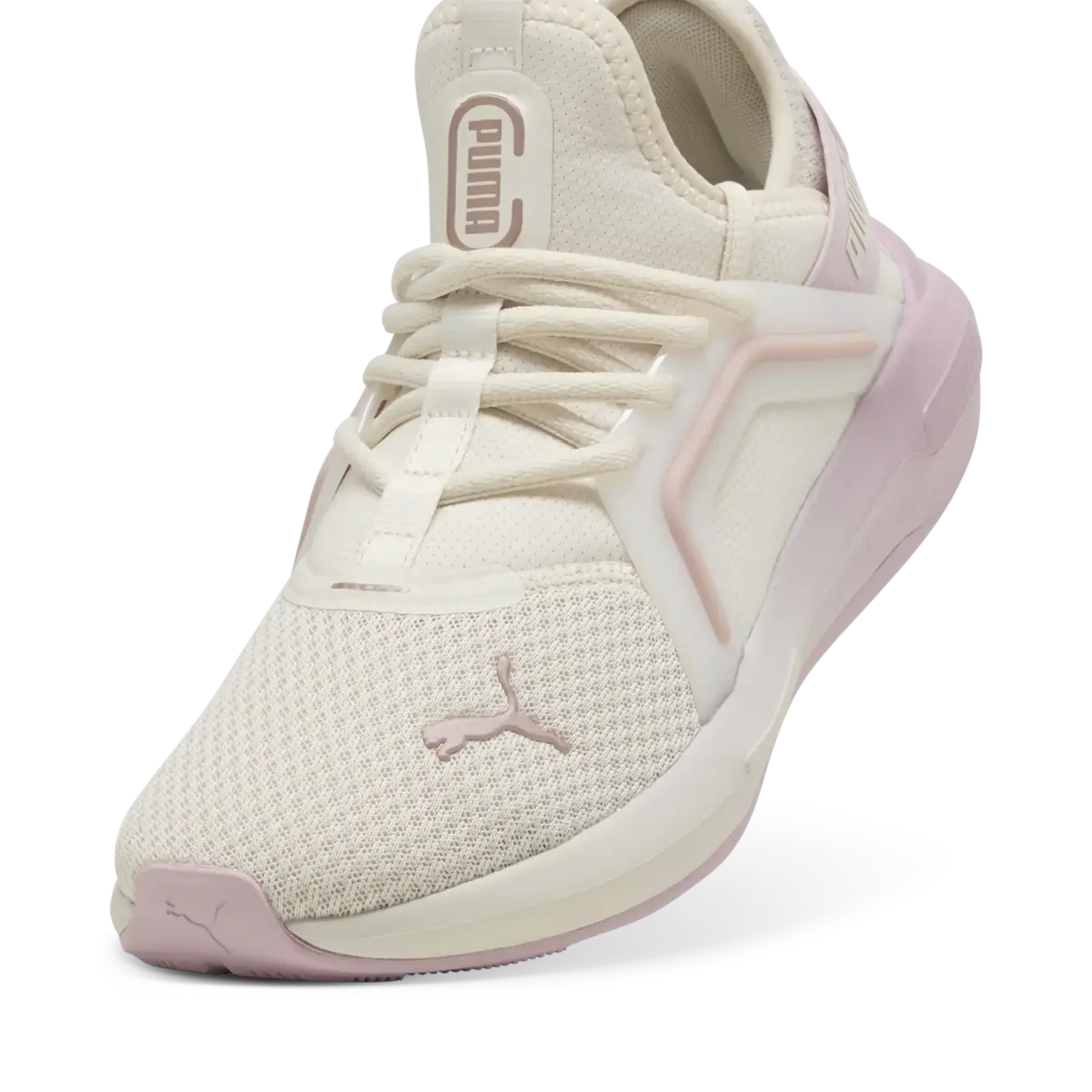Puma Softride Enzo 5 Metallic Krem Kadın Koşu Ayakkabısı