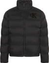 Calvin Klein LS NYLON MONOGRAM PUFFER JKT Siyah Erkek Mont